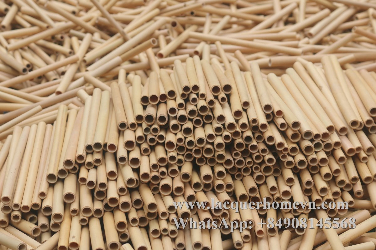 Bamboo straw factory